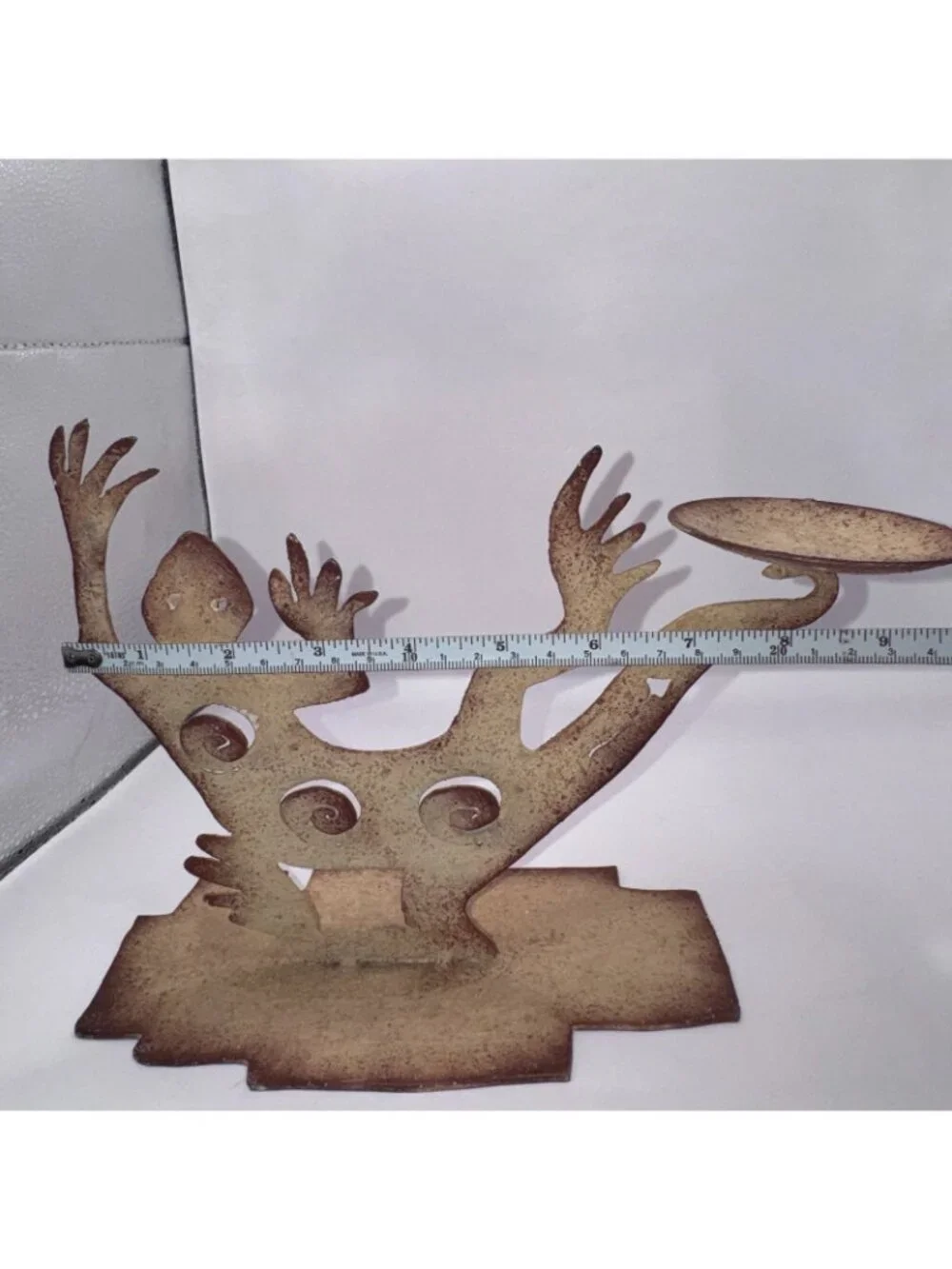 Horned Lizard Southwestern Style Candle Holder Made In New Mexico America
